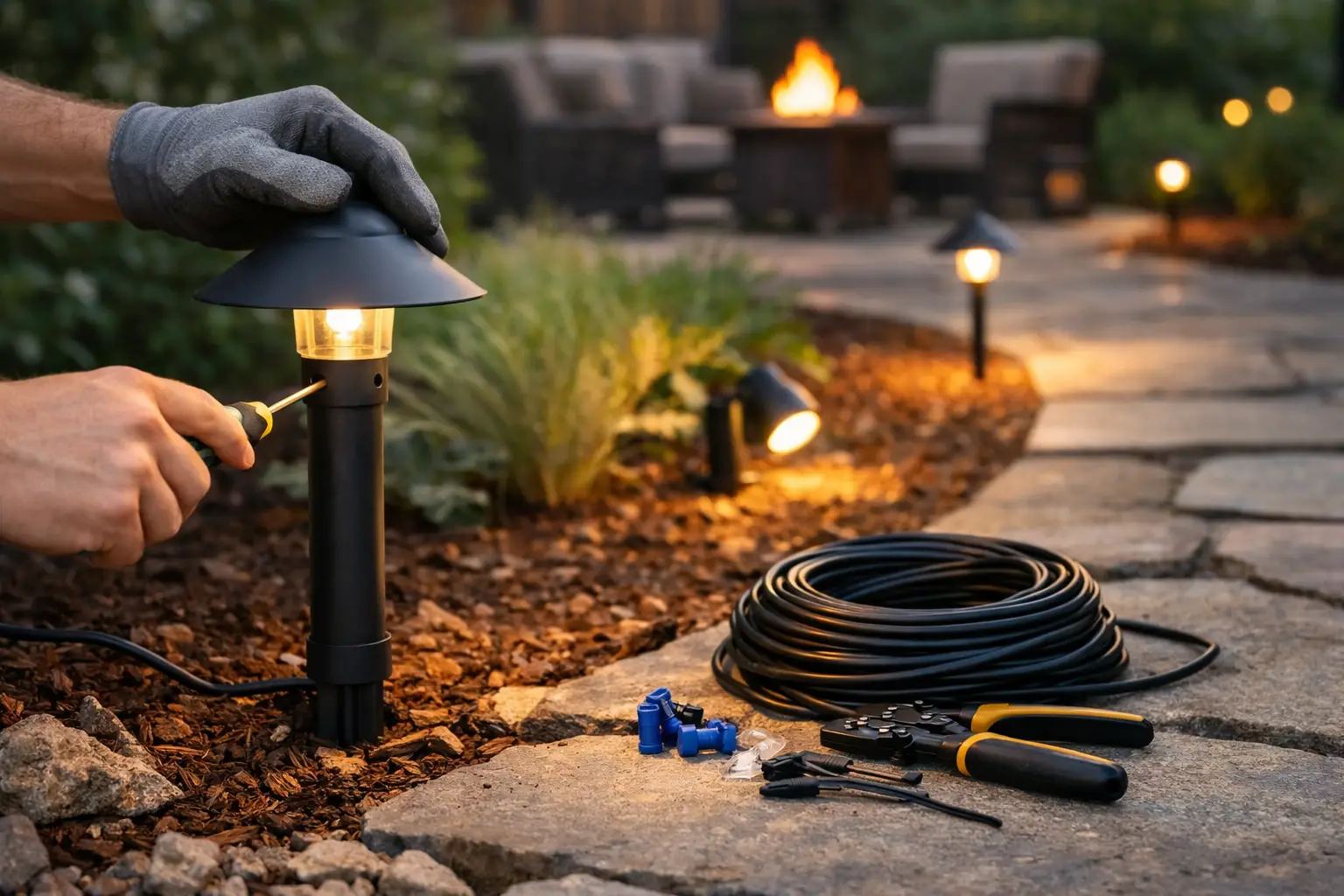 How to Install Outdoor Lighting Right