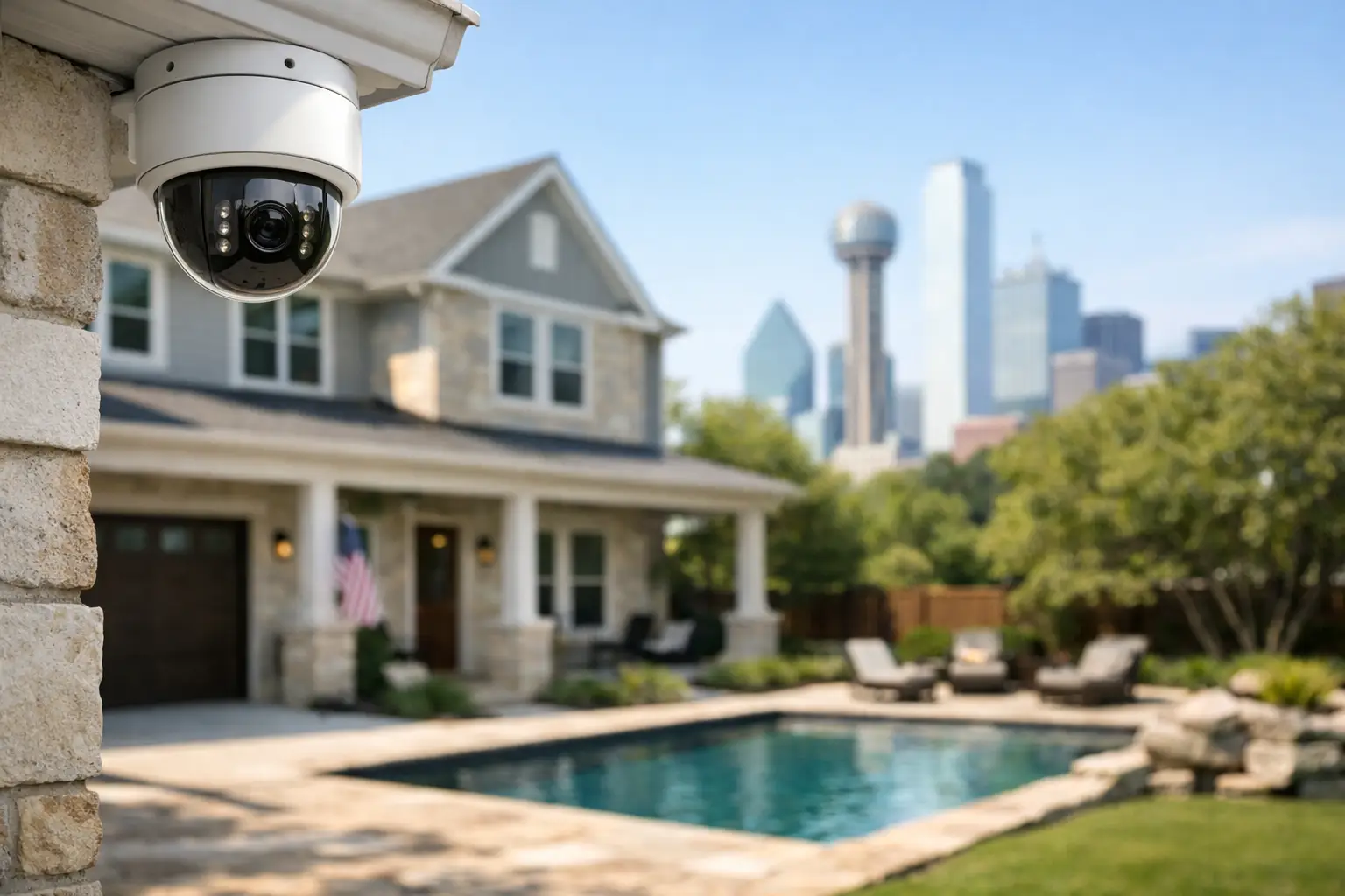Why Dallas Homes Need Professional Security Cameras