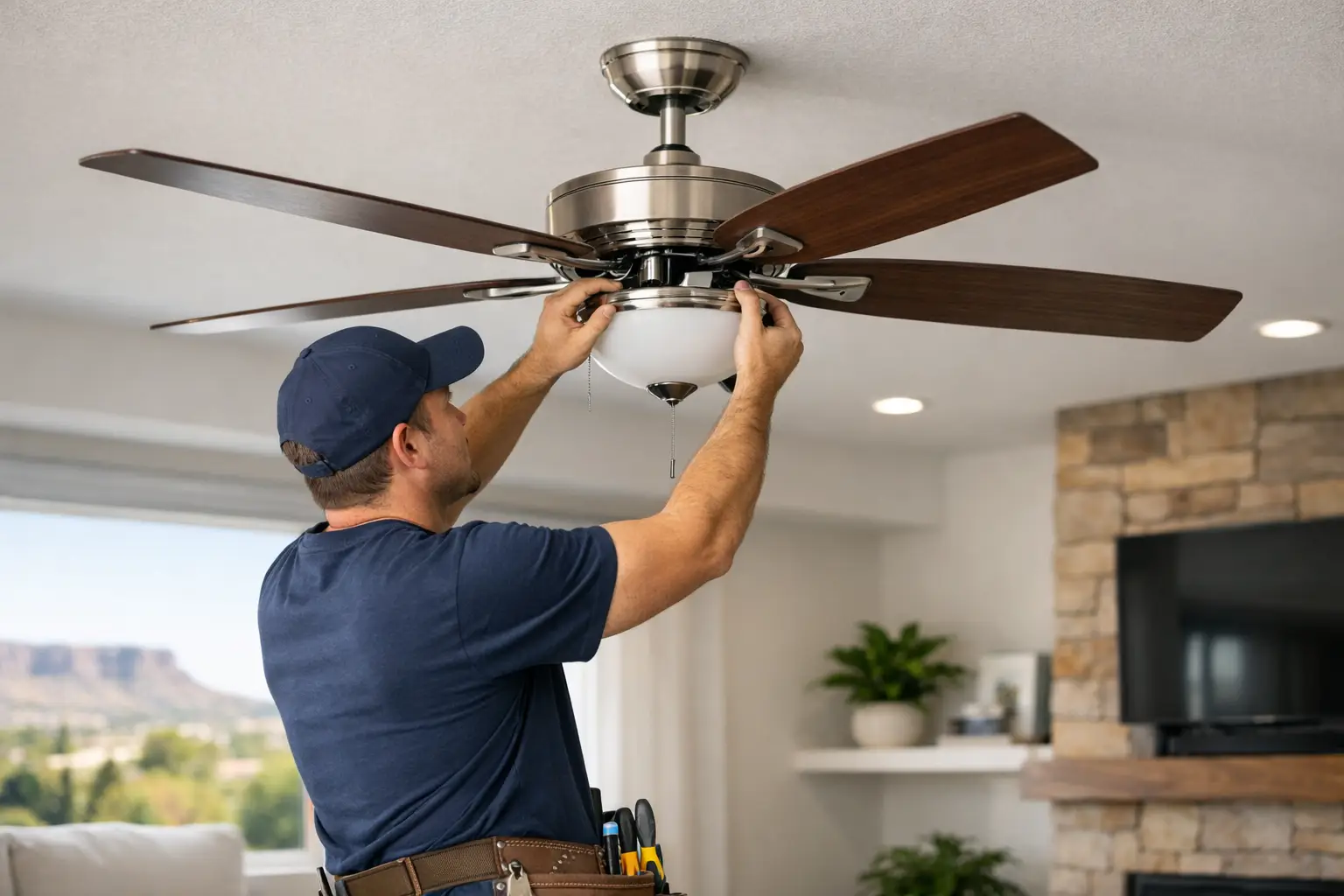 Ceiling Fan Installation in Mesquite All Year