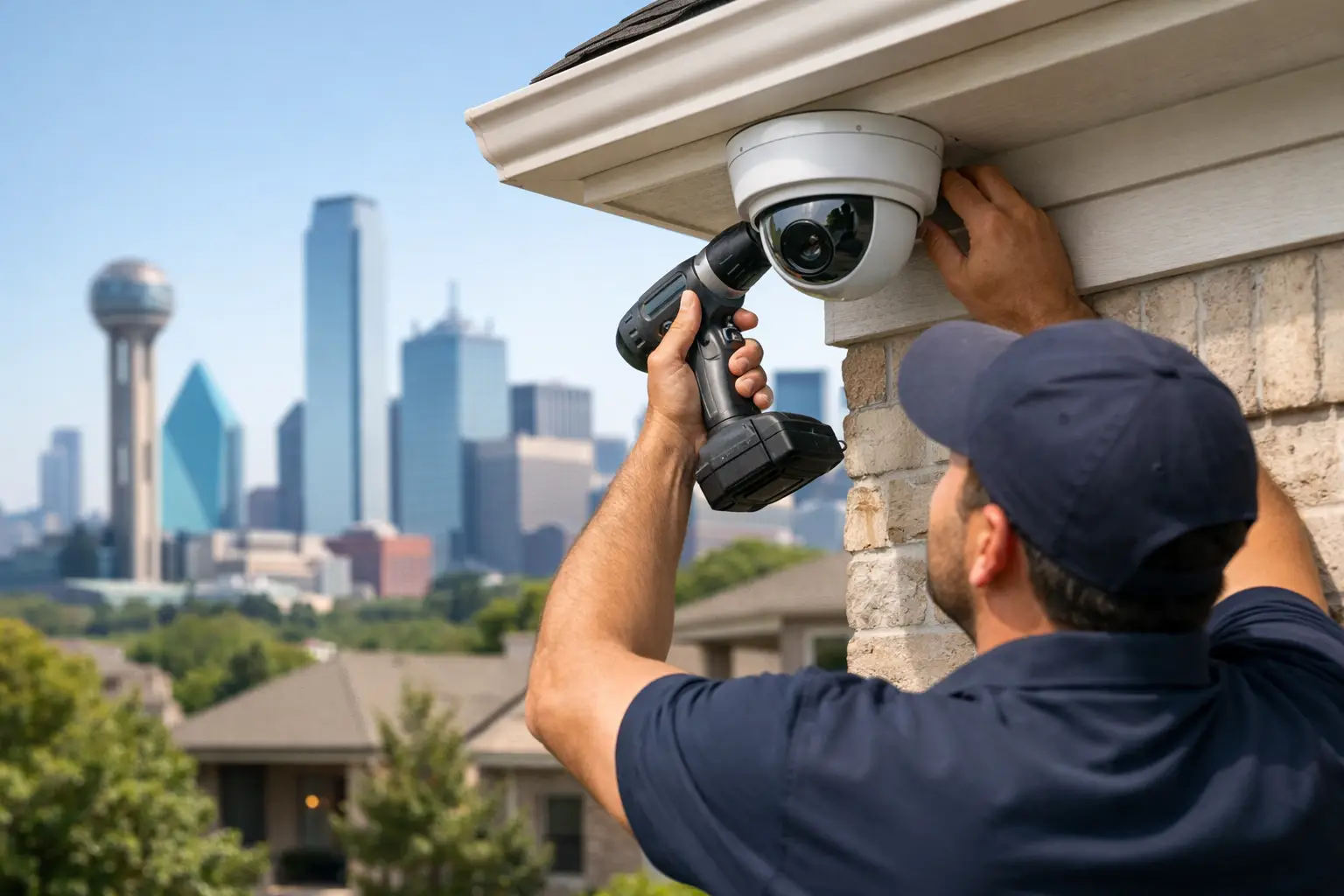Security Camera Installation in Dallas Homes