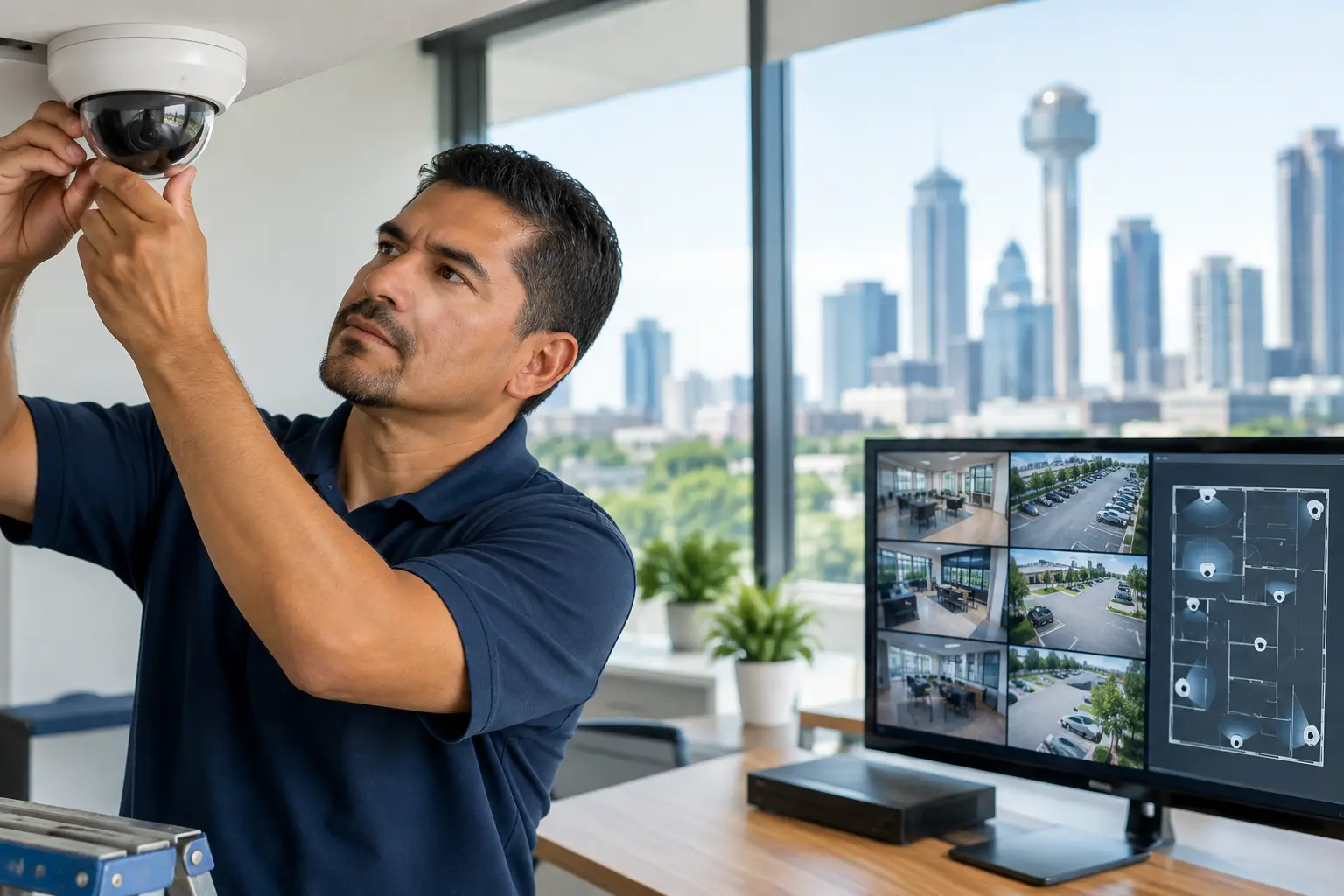 Best Business Security Camera Layouts for DFW