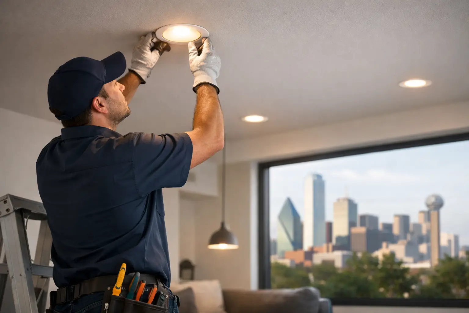 Professional Lighting Installation in Dallas, TX