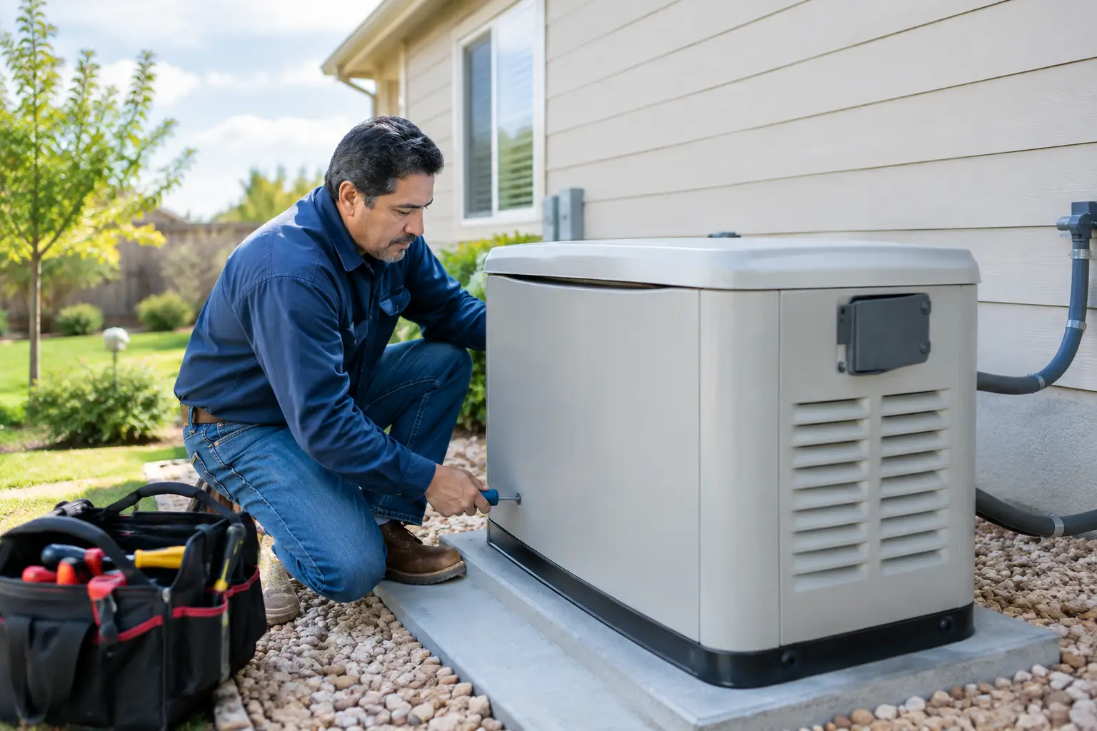 How to Install a Home Backup Generator Safely