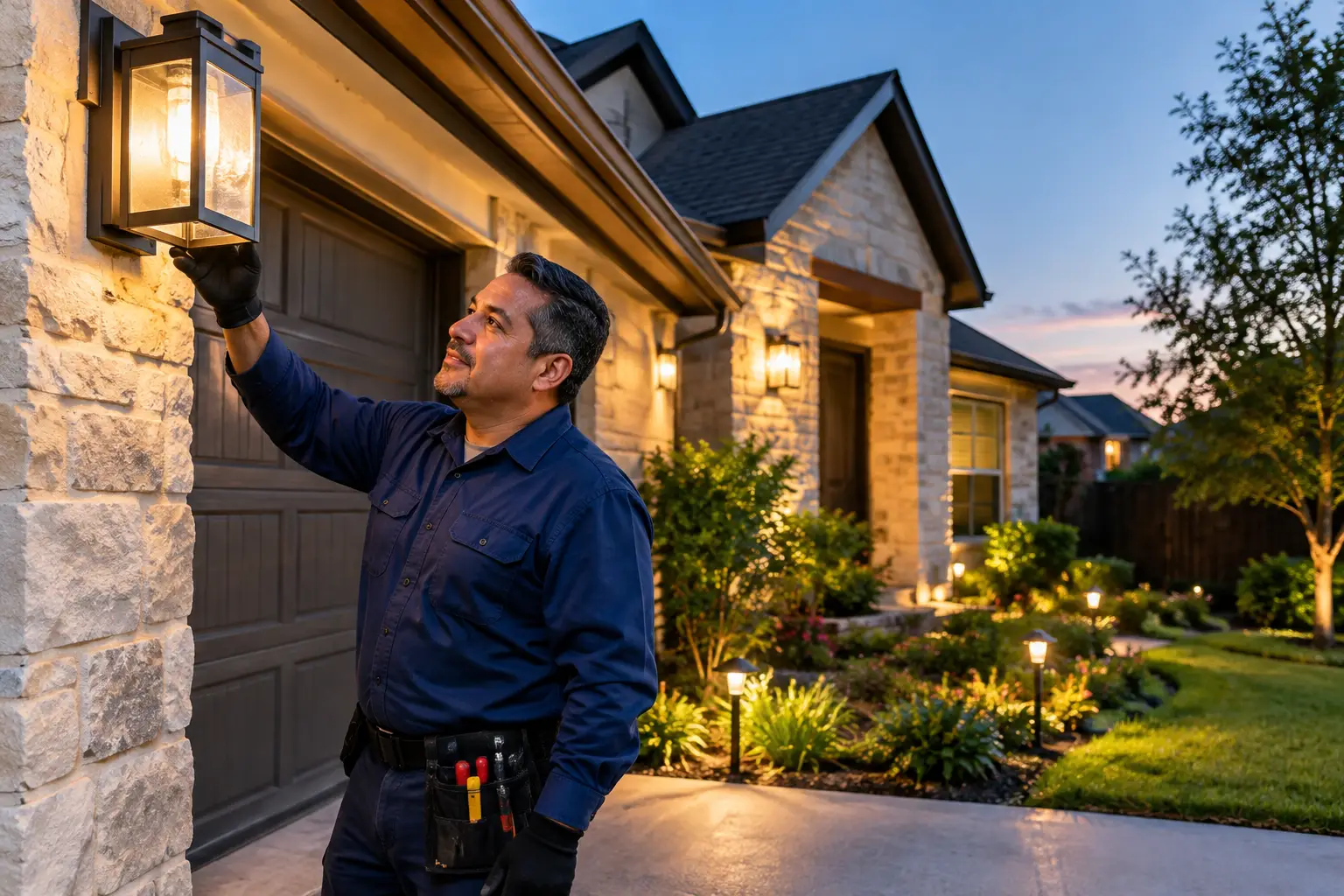Top Outdoor Security Lighting Ideas for DFW Homes